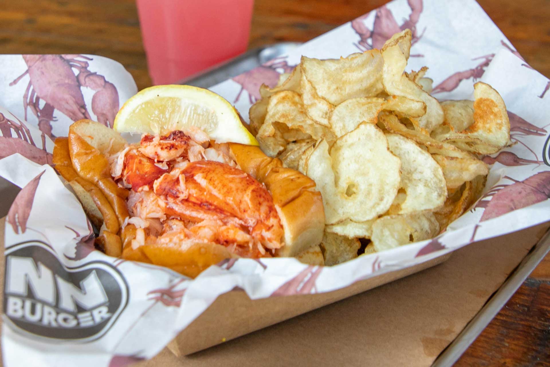 Northern Neck Burgers Connecticut Style Lobster Roll