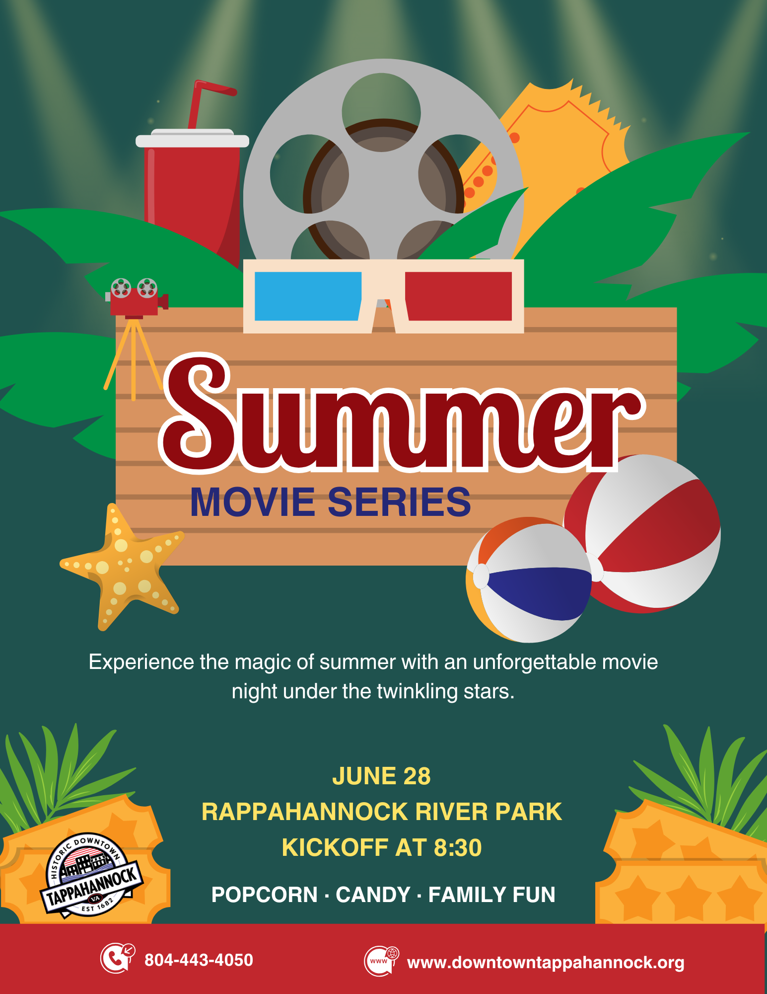 Summer Movie Series Inside Out – Free Outdoor Family Night